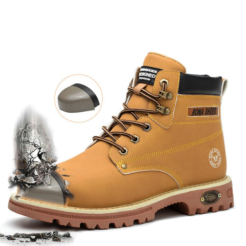 Bota de seguridad RONA Jupiter Brown - Extra cómodas