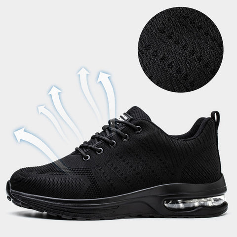 Zapato de seguridad RONA Delta Black - Extra cómodas