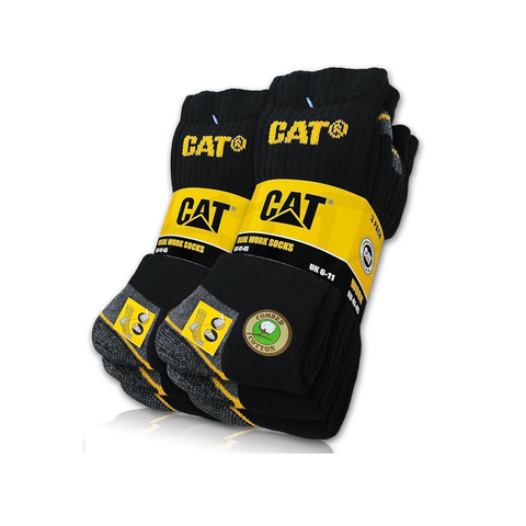 Caterpillar 6 pares de calcetines Cat Real Work