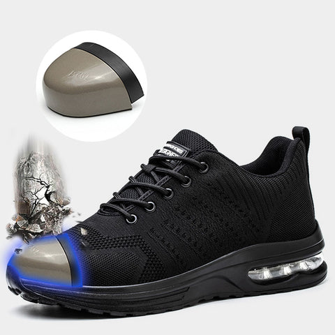 Zapato de seguridad RONA Delta Black - Extra cómodas