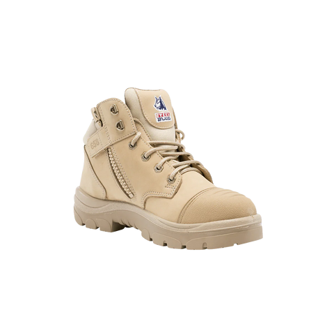 Steel Blue Parkes Zip Sand TPU SC S3 Sand Sicherheitsstiefel – Wasserdicht